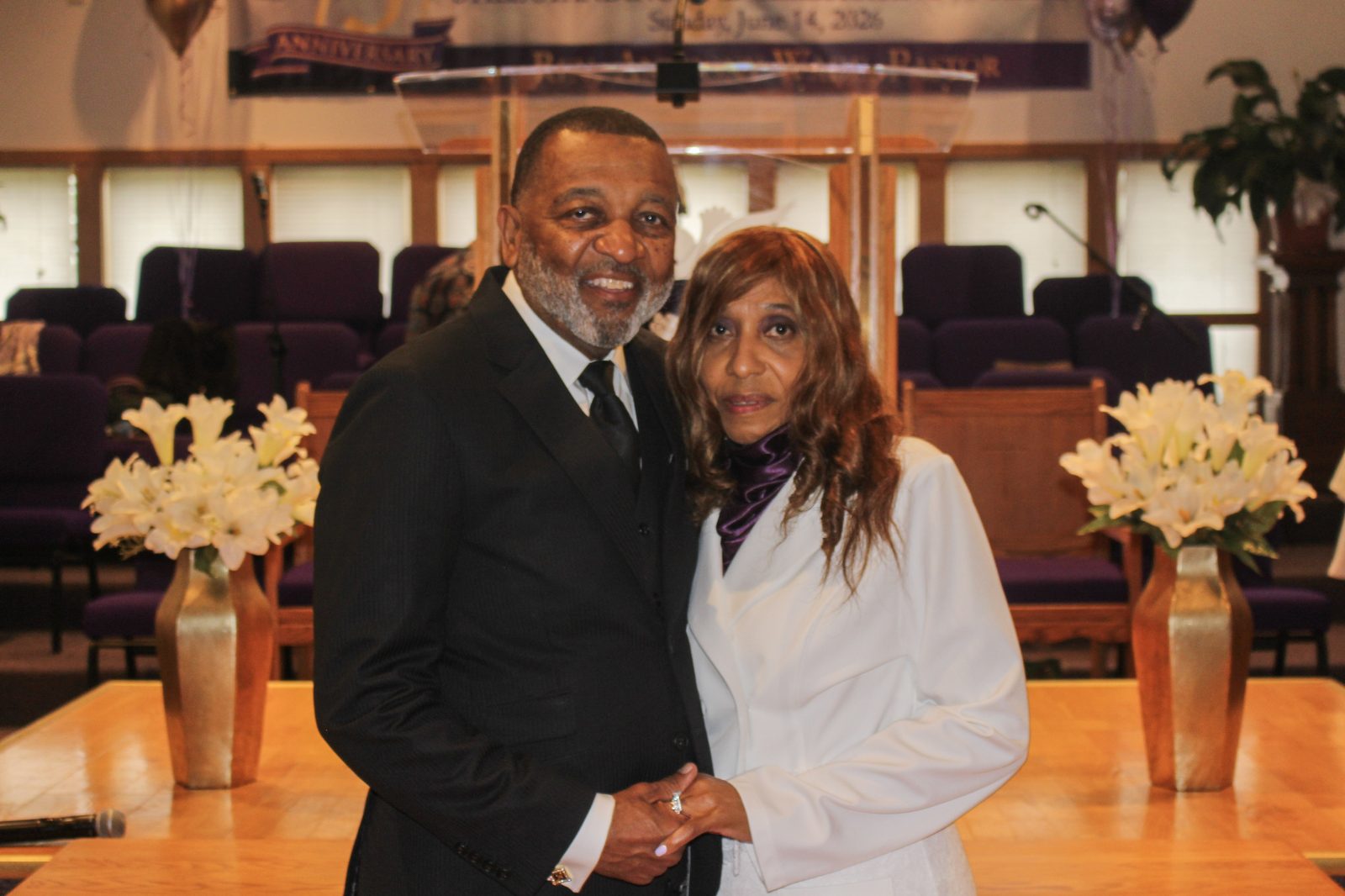 Reverend Anthony Wade and the First Lady